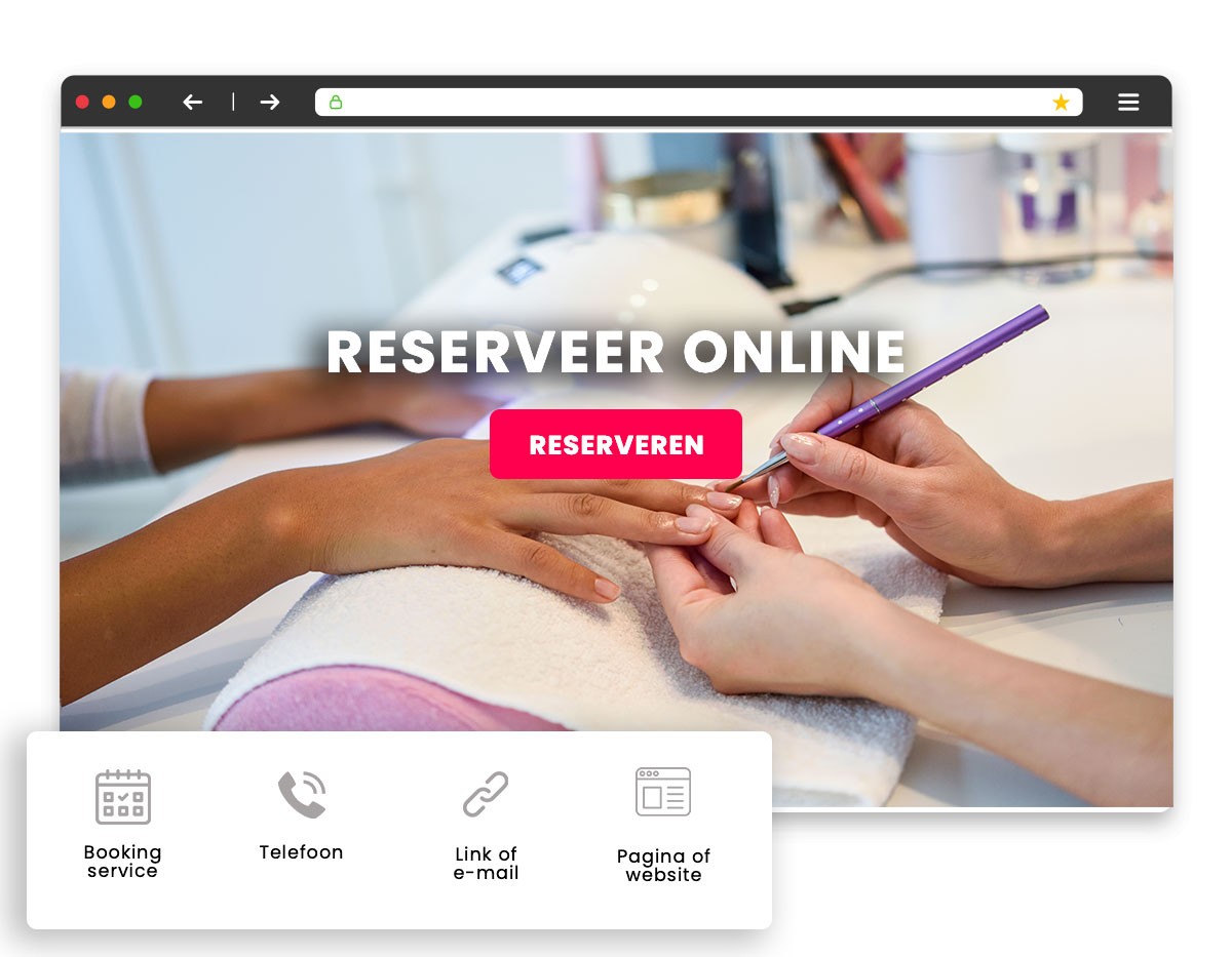 Reserveer-online-pedicure-website